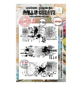 AALL & CREATE AALL & CREATE AUTOUR DE MWA #1265 DYNAMICS A7 CLEAR STAMP SET