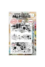 AALL & CREATE AALL & CREATE AUTOUR DE MWA #1266 MIDNIGHT ARCS A7 CLEAR STAMP SET