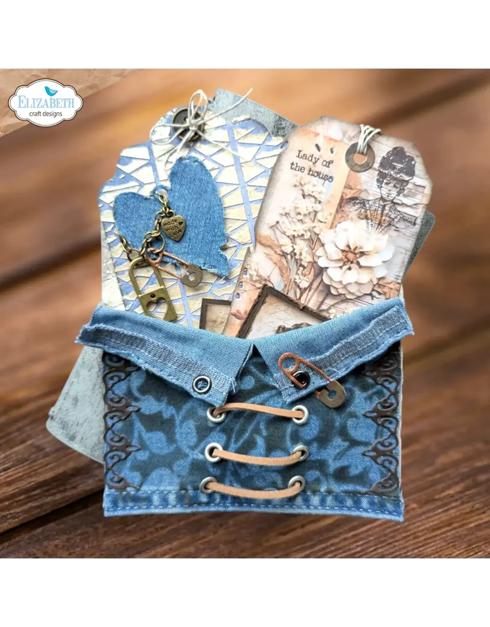 ELIZABETH CRAFT DESIGNS ELIZABETH CRAFT DESIGNS ART JOURNAL SPECIALS BY DEVID JOURNAL STENCILS 7 STENCIL SET 4/PK