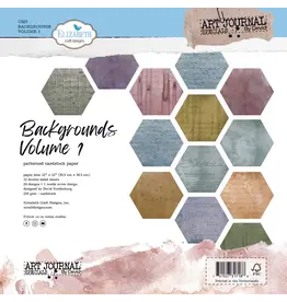 ELIZABETH CRAFT DESIGNS ELIZABETH CRAFT DESIGNS ART JOURNAL SPECIALS BY DEVID BACKGROUNDS VOLUME 1 12X12 PAPER PACK