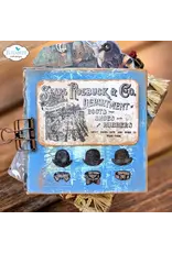 ELIZABETH CRAFT DESIGNS ELIZABETH CRAFT DESIGNS ART JOURNAL SPECIALS BY DEVID LACED CLEAR STAMP SET