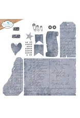ELIZABETH CRAFT DESIGNS ELIZABETH CRAFT DESIGNS ART JOURNAL SPECIALS BY DEVID PLAYFUL GRUNGE DIE SET