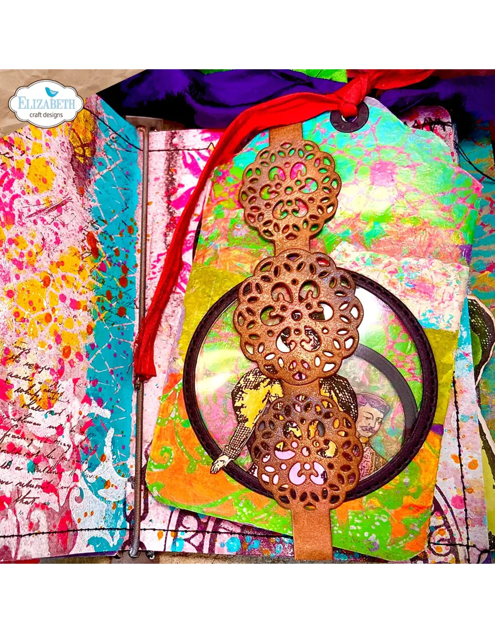 ELIZABETH CRAFT DESIGNS ELIZABETH CRAFT DESIGNS ART JOURNAL SPECIALS BY DEVID DOILY GALORE DIE SET