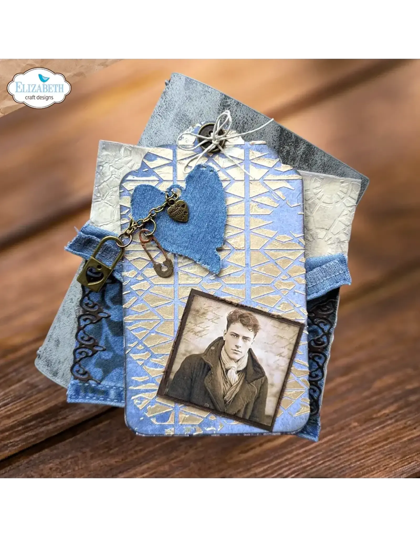ELIZABETH CRAFT DESIGNS ELIZABETH CRAFT DESIGNS ART JOURNAL SPECIALS BY DEVID DOILY GALORE DIE SET
