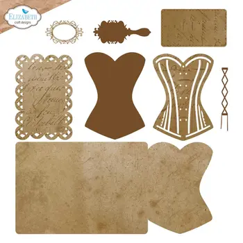 ELIZABETH CRAFT DESIGNS ELIZABETH CRAFT DESIGNS ART JOURNAL SPECIALS BY DEVID LACED UP DIE SET