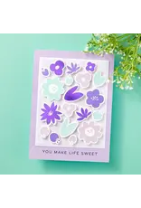SPELLBINDERS SPELLBINDERS BETTERPRESS SOCIETY MARCH 2025 ADD-ON SWEET LIFE FLORAL DIE