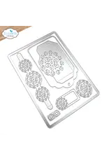 ELIZABETH CRAFT DESIGNS ELIZABETH CRAFT DESIGNS ART JOURNAL SPECIALS BY DEVID DOILY GALORE DIE SET