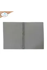 ELIZABETH CRAFT DESIGNS ELIZABETH CRAFT DESIGNS STONEWASHED GREY PASSPORT XL JOURNAL