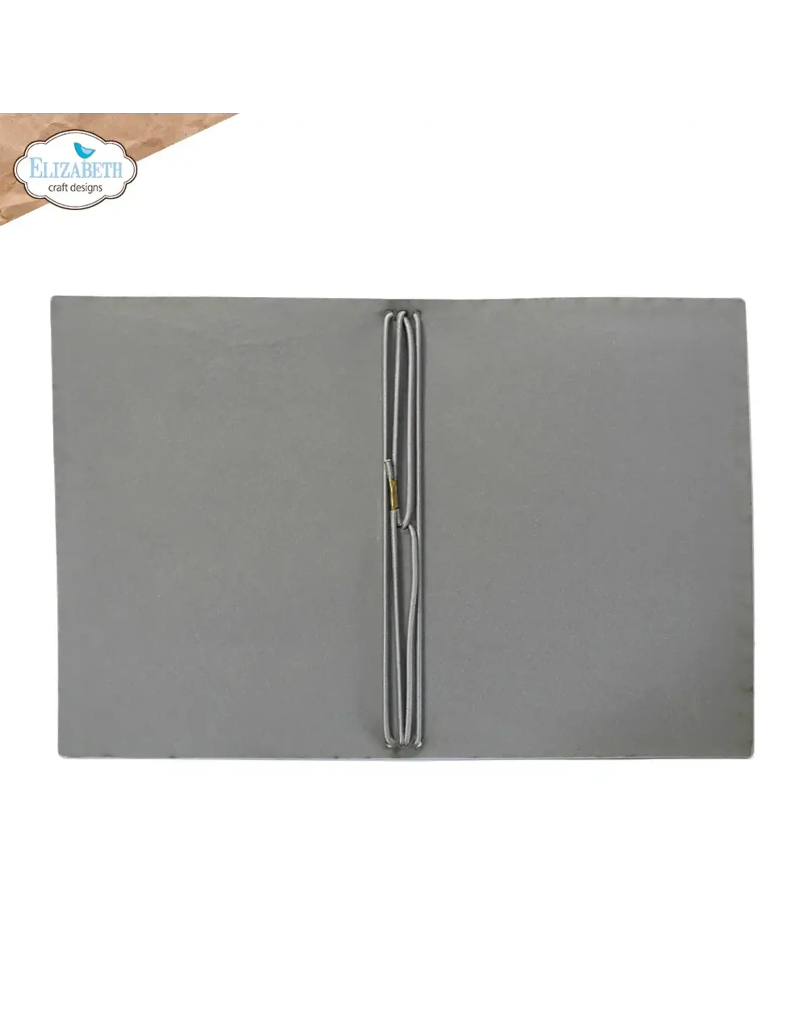 ELIZABETH CRAFT DESIGNS ELIZABETH CRAFT DESIGNS STONEWASHED GREY PASSPORT XL JOURNAL