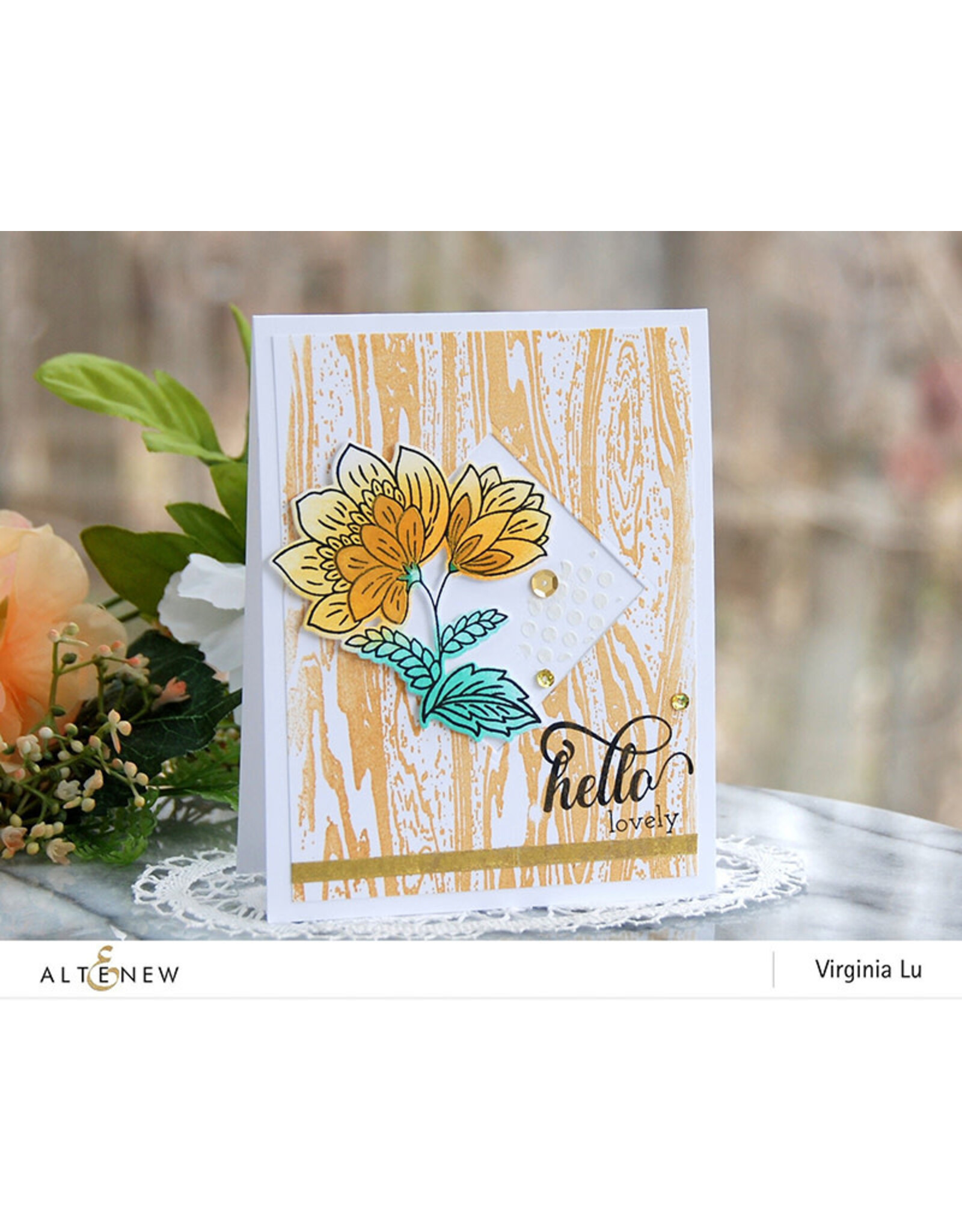 ALTENEW ALTENEW ECHANTED GOLD PIGMENT INK PAD