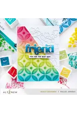 ALTENEW ALTENEW LUMINOUS DIAMOND RINGS 6x6 BACKGROUND STENCIL