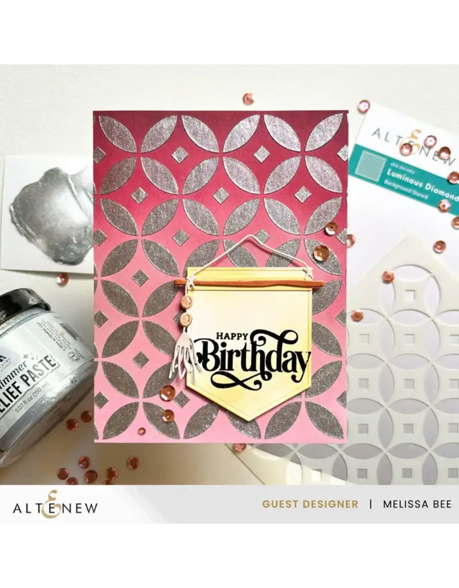 ALTENEW ALTENEW SILVER SHIMMER RELIEF PASTE