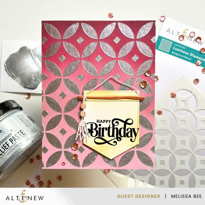 ALTENEW ALTENEW SILVER SHIMMER RELIEF PASTE