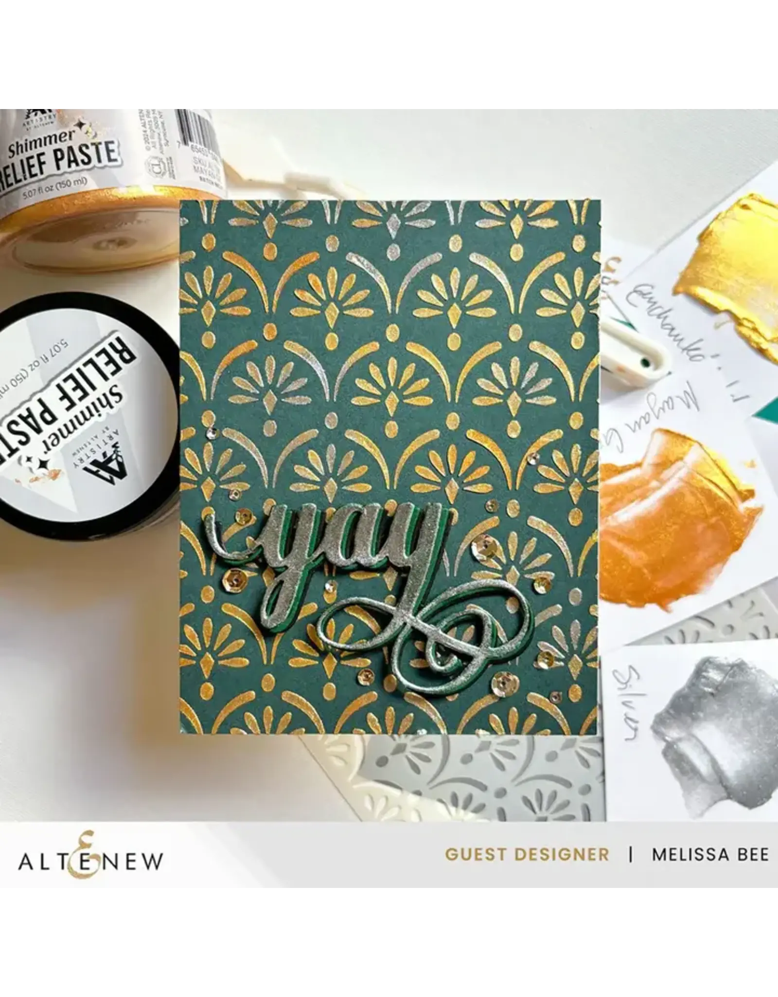 ALTENEW ALTENEW SILVER SHIMMER RELIEF PASTE