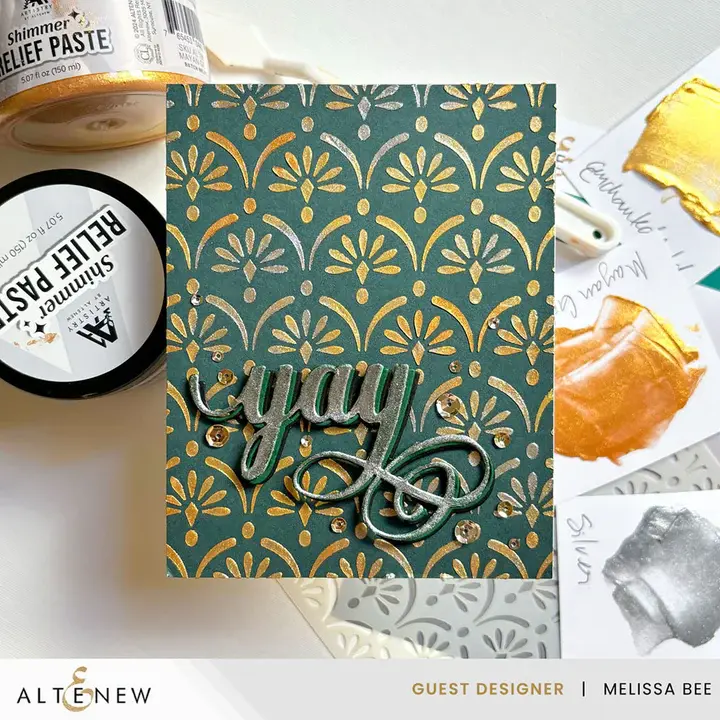 ALTENEW ALTENEW SILVER SHIMMER RELIEF PASTE