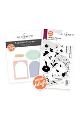 ALTENEW ALTENEW MINI DELIGHT: FABULOUS FLOWERS CLEAR STAMP & DIE SET