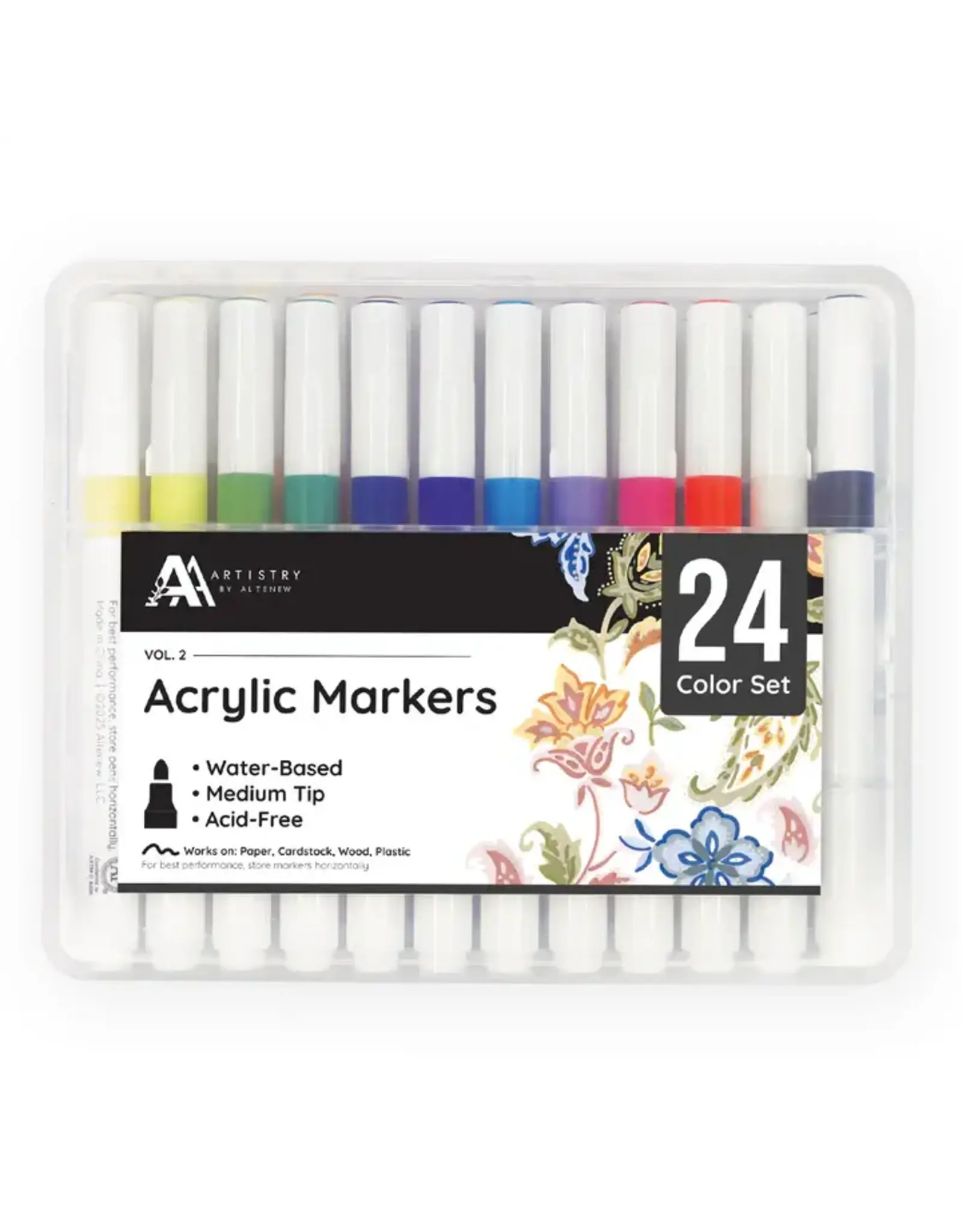 ALTENEW ALTENEW ARTISTRY ACRYLIC MARKER 24 COLOR SET - VOL 2