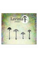 LAVINIA STAMPS LAVINIA STAMPS PURPLE CAP MUSHROOMS CLEAR STAMP SET