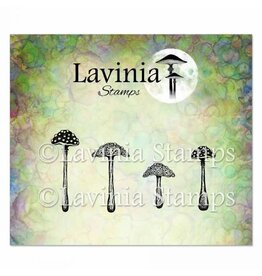 LAVINIA STAMPS LAVINIA STAMPS PURPLE CAP MUSHROOMS CLEAR STAMP SET