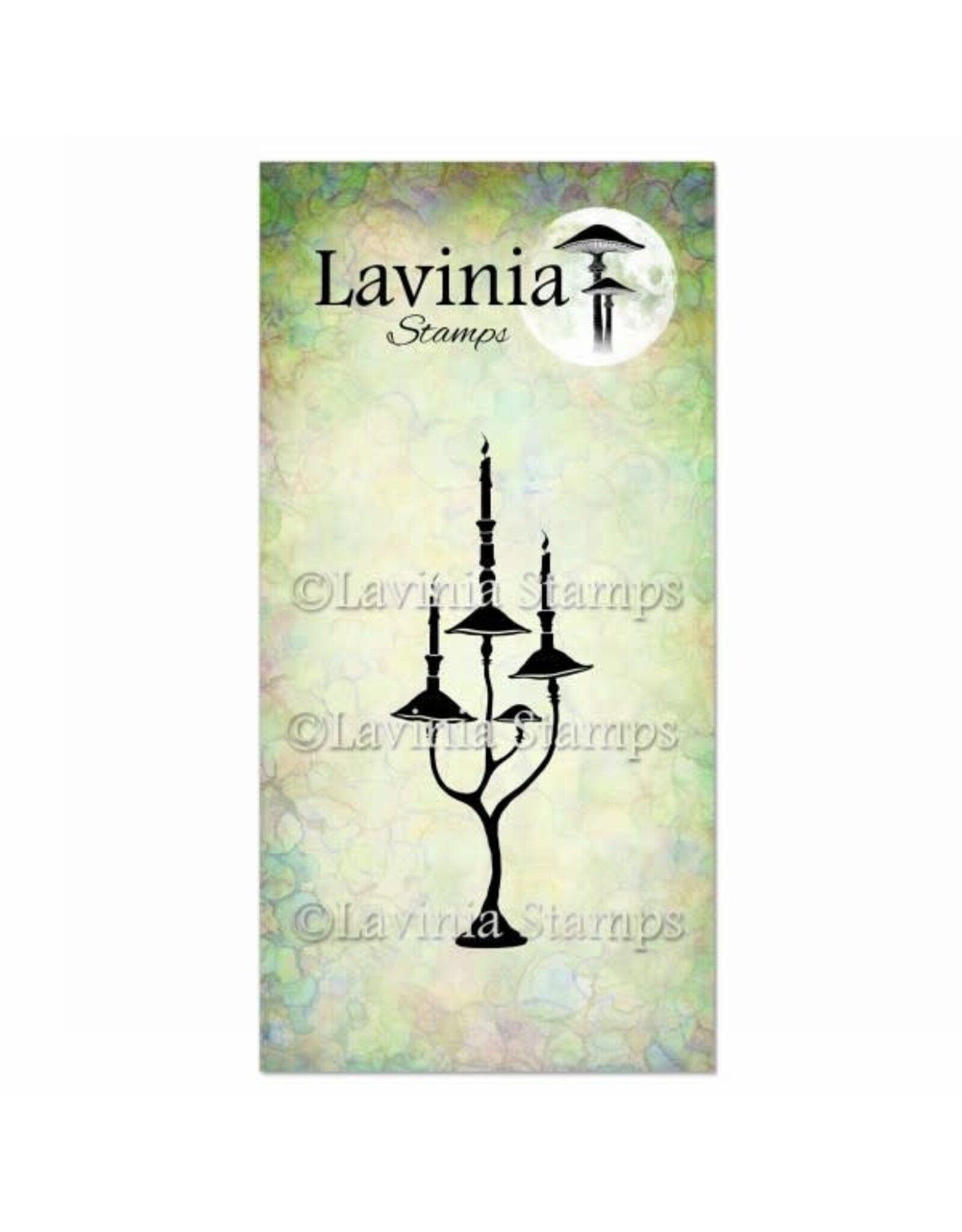 LAVINIA STAMPS LAVINIA STAMPS MUSHROOM CANDELABRA CLEAR STAMP
