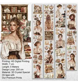 ONWIZE ONWIZE SCRAPBOOK AN OLD NOTE 3D CRYSTAL SPECIAL OIL TAPE