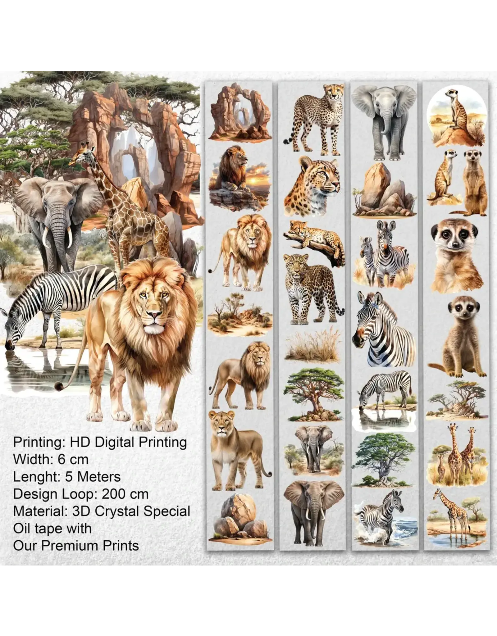 ONWIZE ONWIZE SCRAPBOOK WILDEST DREAMS 3D CRYSTAL SPECIAL OIL TAPE