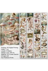 ONWIZE ONWIZE SCRAPBOOK SEA NYMPH 3D CRYSTAL SPECIAL OIL TAPE