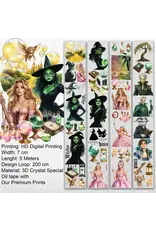 ONWIZE ONWIZE SCRAPBOOK WICKED 3D CRYSTAL SPECIAL OIL TAPE