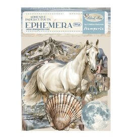 STAMPERIA STAMPERIA SILENT SEA EPHEMERA ADHESIVE PAPER CUT OUTS