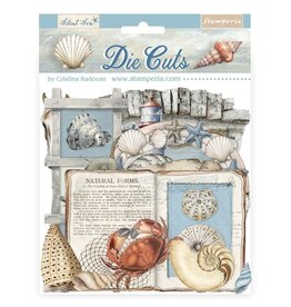 STAMPERIA STAMPERIA SILENT SEA CHIPBOARD DIE CUTS