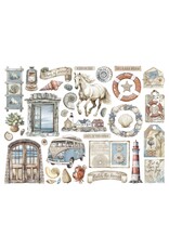 STAMPERIA STAMPERIA SILENT SEA CHIPBOARD DIE CUTS