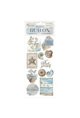 STAMPERIA STAMPERIA SILENT SEA SHELLS RUB-ON