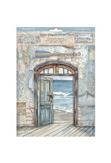 STAMPERIA STAMPERIA SILENT SEA ASSORTED A4 RICE PAPER 6/PK