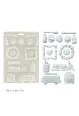 STAMPERIA STAMPERIA SILENT SEA A4 SOFT MAXI MOULD