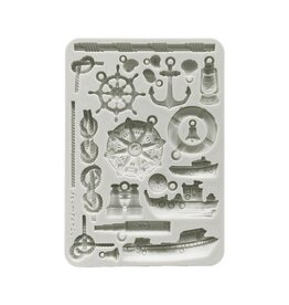 STAMPERIA STAMPERIA SILENT SEA RUDDERS AND BOATS A5 SILICONE MOULD