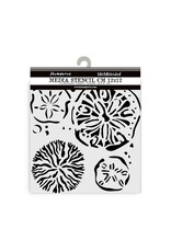 STAMPERIA STAMPERIA SILENT SEA SPONGES 12x12cm STENCIL