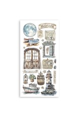 STAMPERIA STAMPERIA SILENT SEA 6x12 PAPER CUT OUTS 4 SHEETS