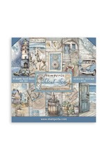 STAMPERIA STAMPERIA SILENT SEA 12x12 COLLECTION PACK 10 SHEETS
