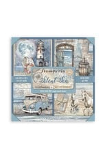 STAMPERIA STAMPERIA SILENT SEA MAXI PAD 12x12 PAPER PACK 22 SHEETS