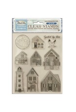 STAMPERIA STAMPERIA SILENT SEA LANDSCAPE CLEAR STAMP SET