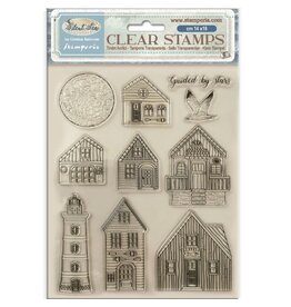 STAMPERIA STAMPERIA SILENT SEA LANDSCAPE CLEAR STAMP SET
