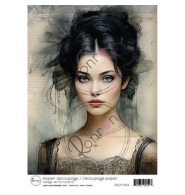 RONRON DESIGNS RONRON DESIGNS VISAGE DE PORCELAINE RICE PAPER