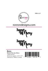 RONRON DESIGNS RONRON DESIGNS BONNE FÊTE DES MÈRES WOOD PIECES