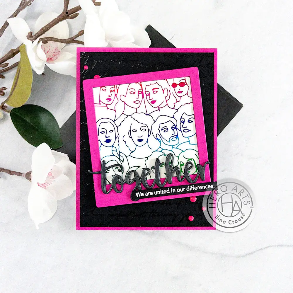 HERO ARTS HERO ARTS JOURNALING PHOTO FRAME INFINITY DIE SET