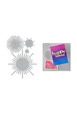 HERO ARTS HERO ARTS STARBURSTS SET LETTERPRESS + FOIL PLATE