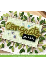 LAWN FAWN LAWN FAWN SCRIPTY CONGRATS OUTLINE ADD-ON DIE