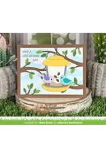 LAWN FAWN LAWN FAWN TREE BRANCHES BACKDROP: LANDSCAPE DIE