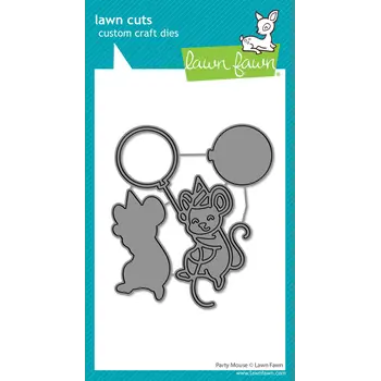 LAWN FAWN LAWN FAWN PARTY MOUSE DIE SET