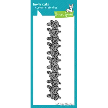 LAWN FAWN LAWN FAWN LEAFY BORDER DIE