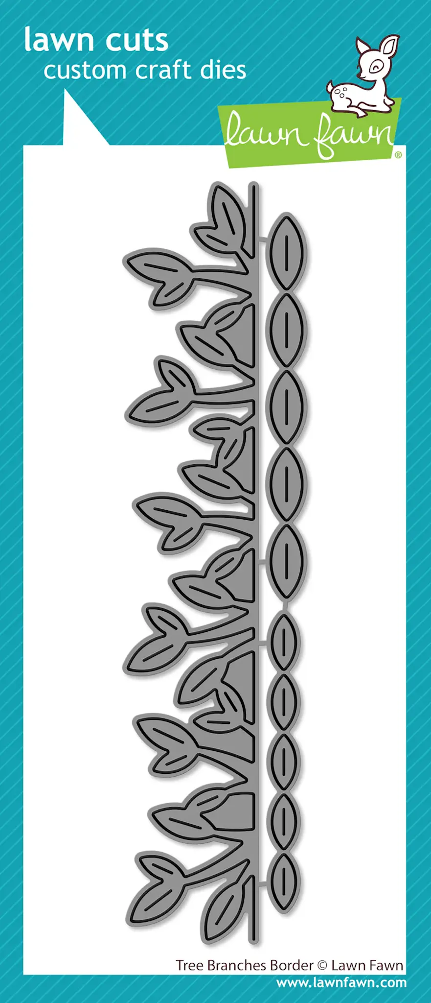 LAWN FAWN LAWN FAWN TREE BRANCHES BORDER DIE SET